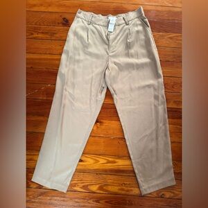 LOFT Tan Chinos Classic Straight-Leg size 10 NWT